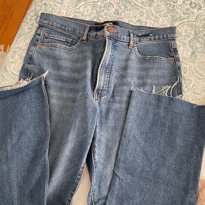 Express Cropped High Rise size 10 regular